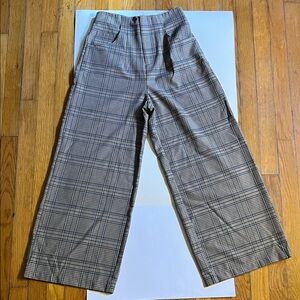 Forever 21 Black and White Plaid Women's Pants